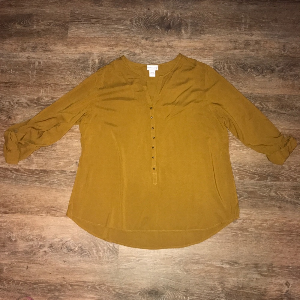 Soft Surroundings | Getaway Gauze Blouse